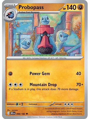 Probopass - 098/182 - Uncommon - DRI 