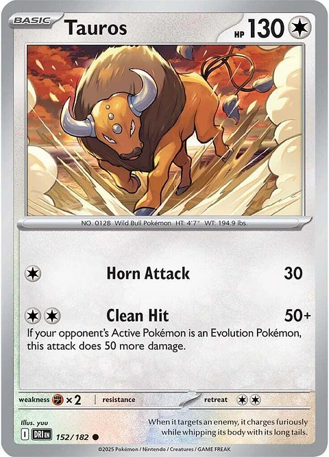 Tauros - 152/182 - Common - DRI