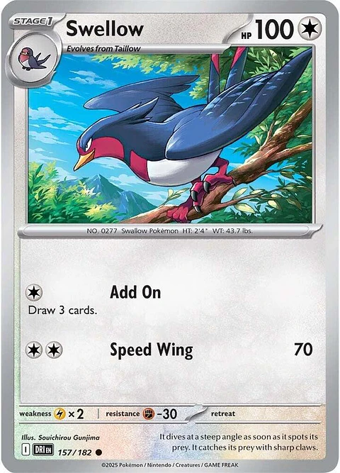 Swellow - 157/182 - Common - DRI 