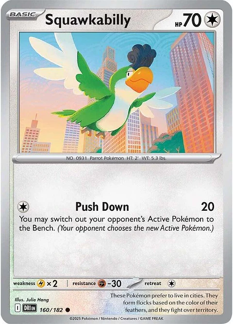 Squawkabilly - 160/182 - Common - DRI 
