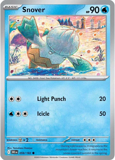 Snover - 059/182 - Common - DRI 
