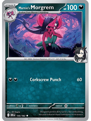 Marnie's Morgrem - 135/182 - Uncommon - DRI 