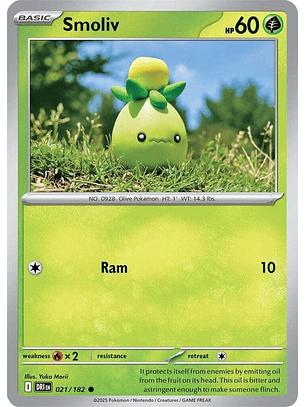 Smoliv - 021/182 - Common - DRI 