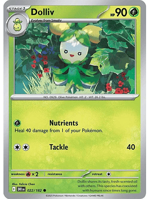 Dolliv - 022/182 - Common - DRI 