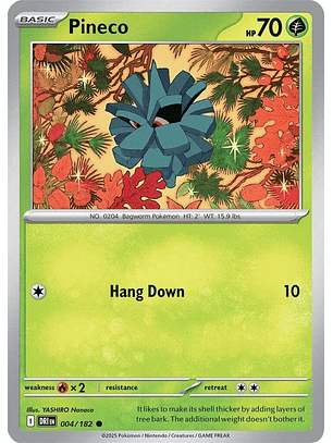 Pineco - 004/182 - Common - DRI 