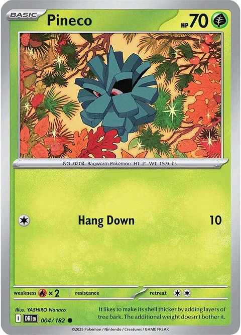Pineco - 004/182 - Common - DRI 