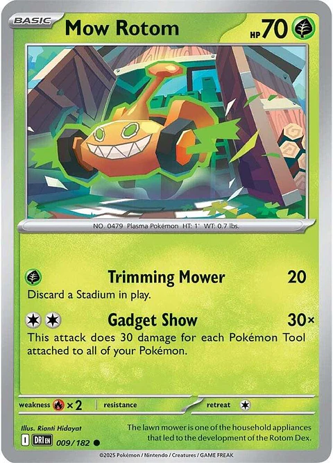 Mow Rotom - 009/182 - Common - DRI 