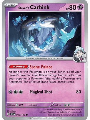 Steven's Carbink - 086/182 - Common - DRI 