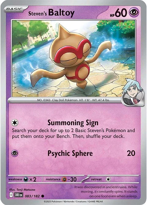 Steven's Baltoy - 083/182 - Common - DRI 