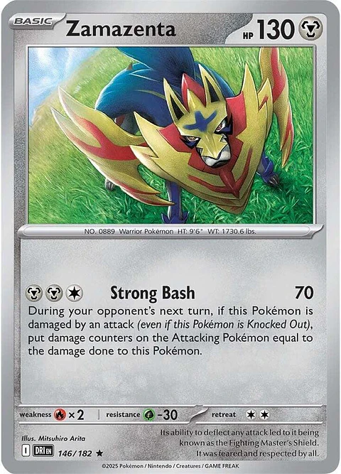 Zamazenta - 146/182 - Holo Rare - DRI 