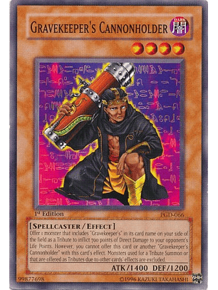 Gravekeeper's Cannonholder - PGD-066 - Common