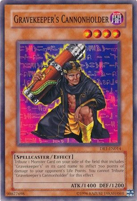 Gravekeeper's Cannonholder - DR1-EN014 - Common