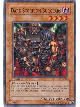 Dark Scorpion Burglars - PGD-028 - Common