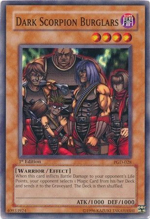 Dark Scorpion Burglars - PGD-028 - Common