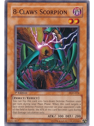 8-Claws Scorpion - PGD-024 - Common