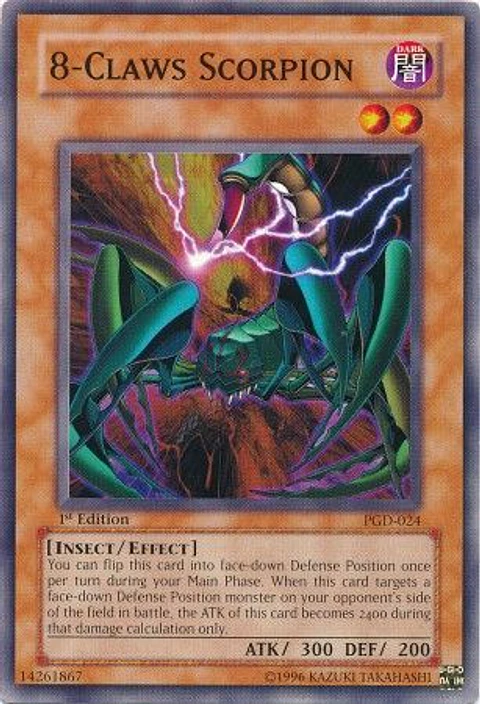8-Claws Scorpion - PGD-024 - Common