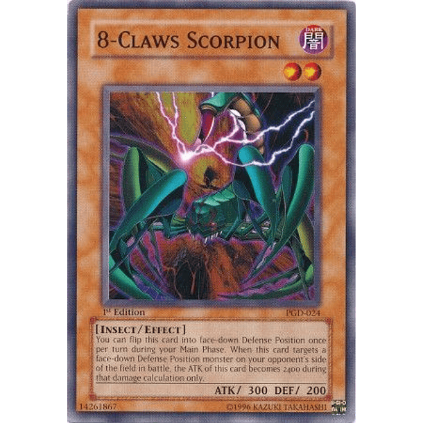 8-Claws Scorpion - PGD-024 - Common
