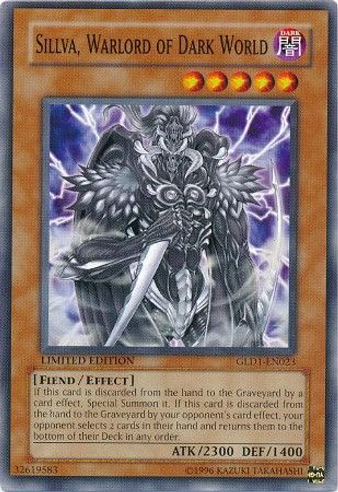 Sillva, Warlord of Dark World - GLD1-EN023 
