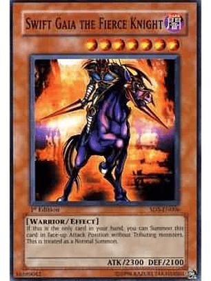 Swift Gaia the Fierce Knight - SD5-EN006 - Common