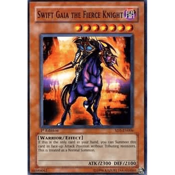 Swift Gaia the Fierce Knight - SD5-EN006 - Common