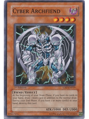 Cyber Archfiend - CRV-EN019 - Common (jugada)