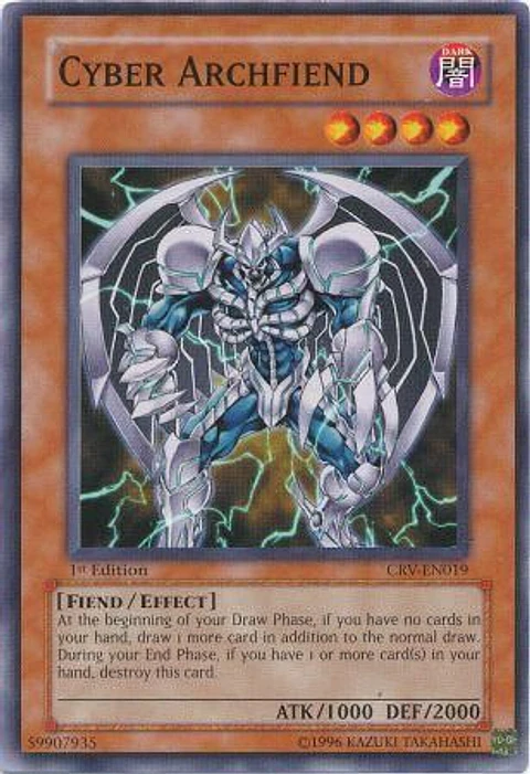 Cyber Archfiend - CRV-EN019 - Common (jugada)