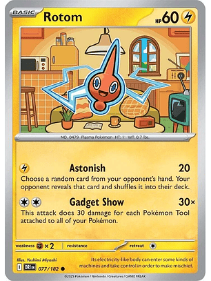 Rotom - 077/182 - Common - DRI 