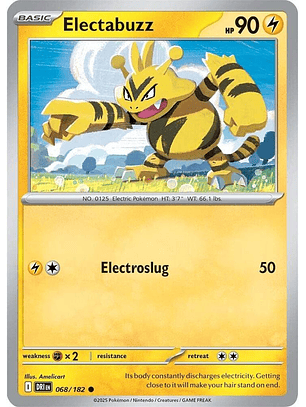 Electabuzz - 068/182 - Common - DRI 