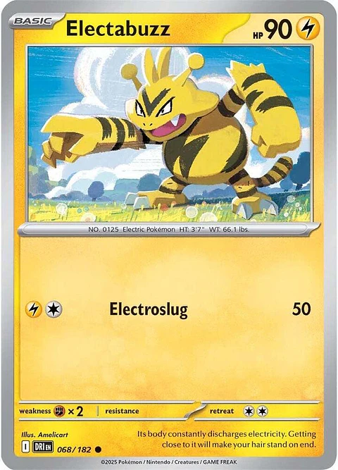 Electabuzz - 068/182 - Common - DRI 