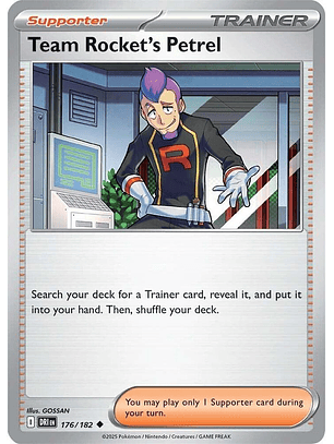Team Rocket's Petrel - 176/182 - Uncommon - DRI 