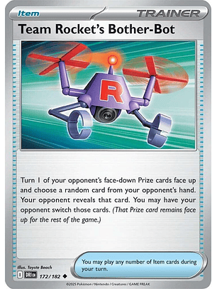 Team Rocket's Bother-Bot - 172/182 - Uncommon - DRI 
