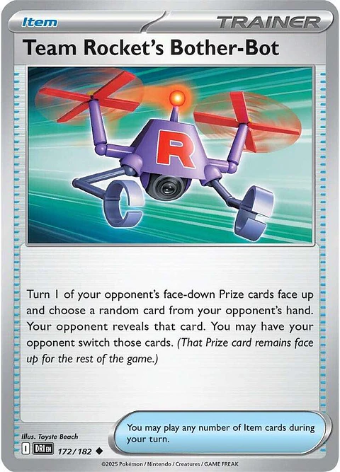 Team Rocket's Bother-Bot - 172/182 - Uncommon - DRI 