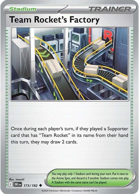 Team Rocket's Factory - 173/182 - Uncommon - DRI 