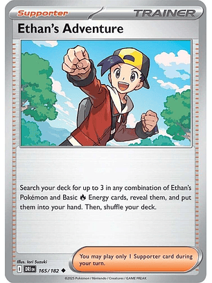 Ethan's Adventure - 165/182 - Uncommon - DRI 