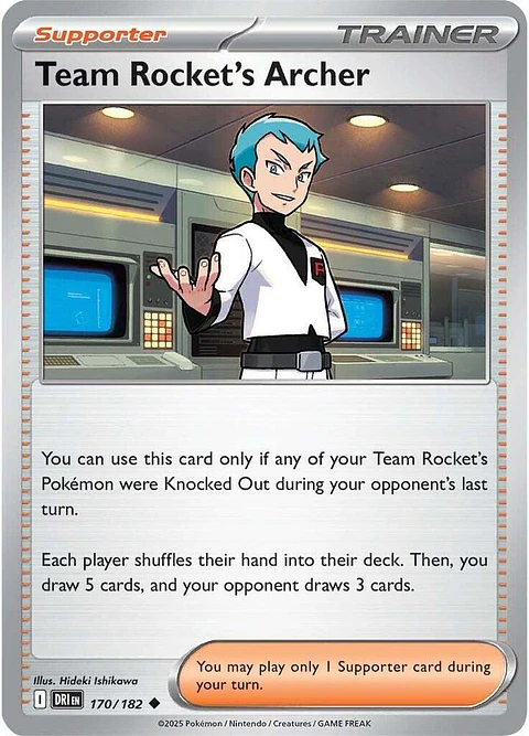 Team Rocket's Archer - 170/182 - Uncommon - DRI 