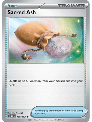 Sacred Ash - 168/182 - Uncommon - DRI 