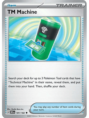 TM Machine - 181/182 - Uncommon - DRI 
