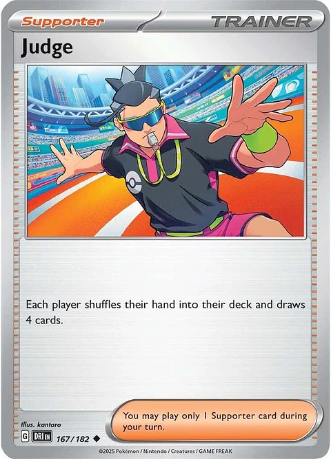 Judge - 167/182 - Uncommon - DRI 