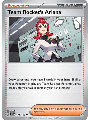 Team Rocket's Ariana - 171/182 - Uncommon - DRI 