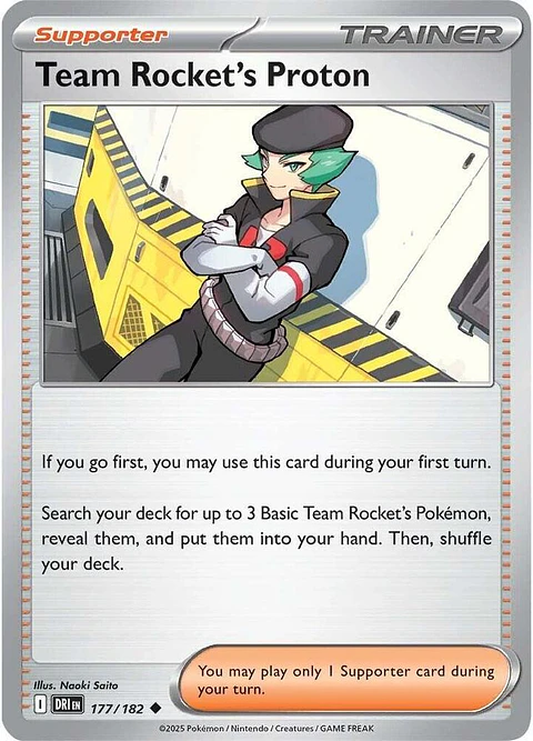 Team Rocket's Proton - 177/182 - Uncommon - DRI 