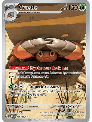 Crustle - 186/182 - Illustration Rare - DRI 