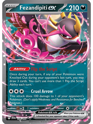 Fezandipiti ex - 038/064 - Ultra Rare - SFA