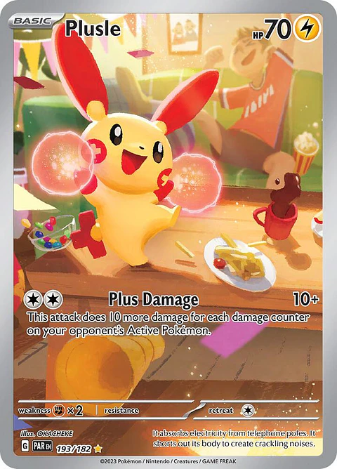 Plusle - 193/182 - Illustration Rare - PAR