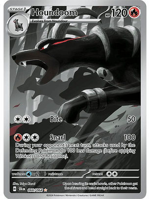 Houndoom - 066/064 - Illustration Rare - SFA 