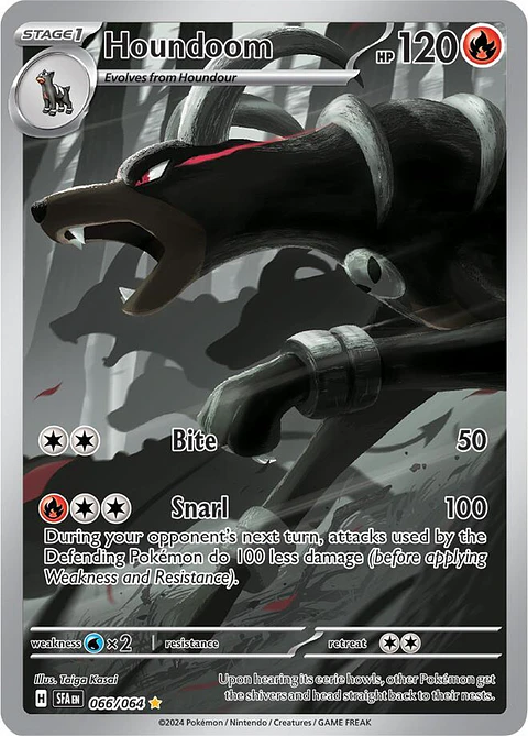Houndoom - 066/064 - Illustration Rare - SFA 