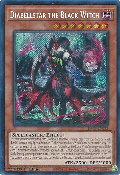 Diabellstar the Black Witch - RA03-EN032
