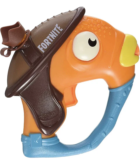 Nerf Super Soaker Fortnite Palo de Pescado Agua Micro Blaster (Daño en caja)
