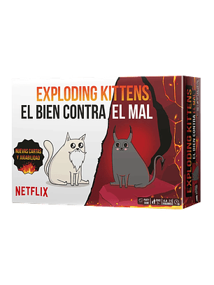 Exploding Kittens - Edición El Bien contra El Mal 