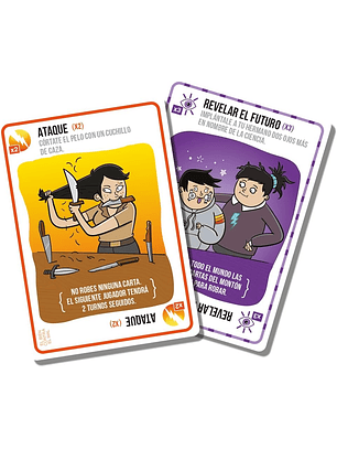 Exploding Kittens - Edición El Bien contra El Mal 
