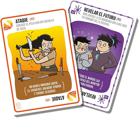 Exploding Kittens - Edición El Bien contra El Mal 